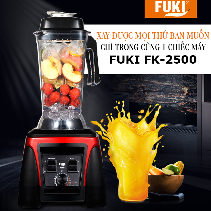 Máy xay sinh tố công nghiệp Fuki 2500W (FK-2500)